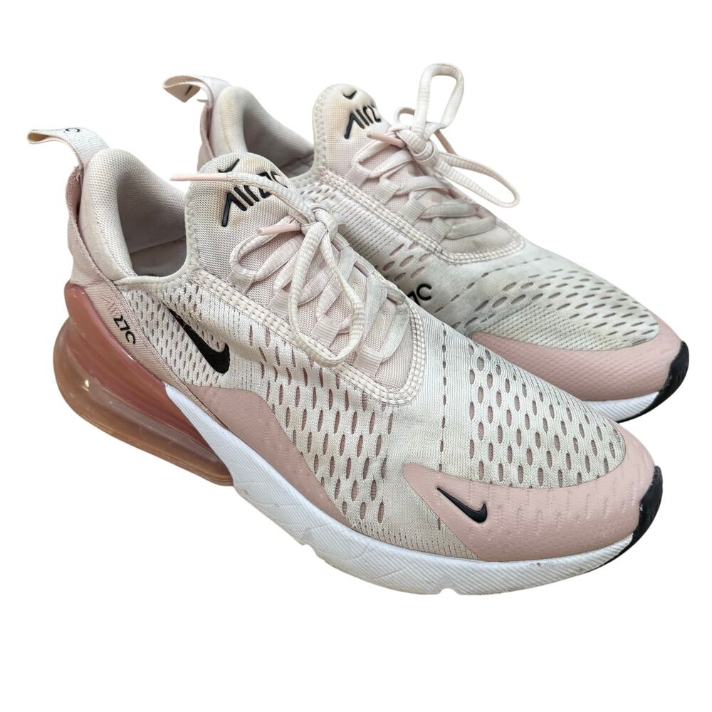 Nike Air Max 270 Women’s Low Light Soft Pink Athletic Sneakers 8.5 AH6789-604